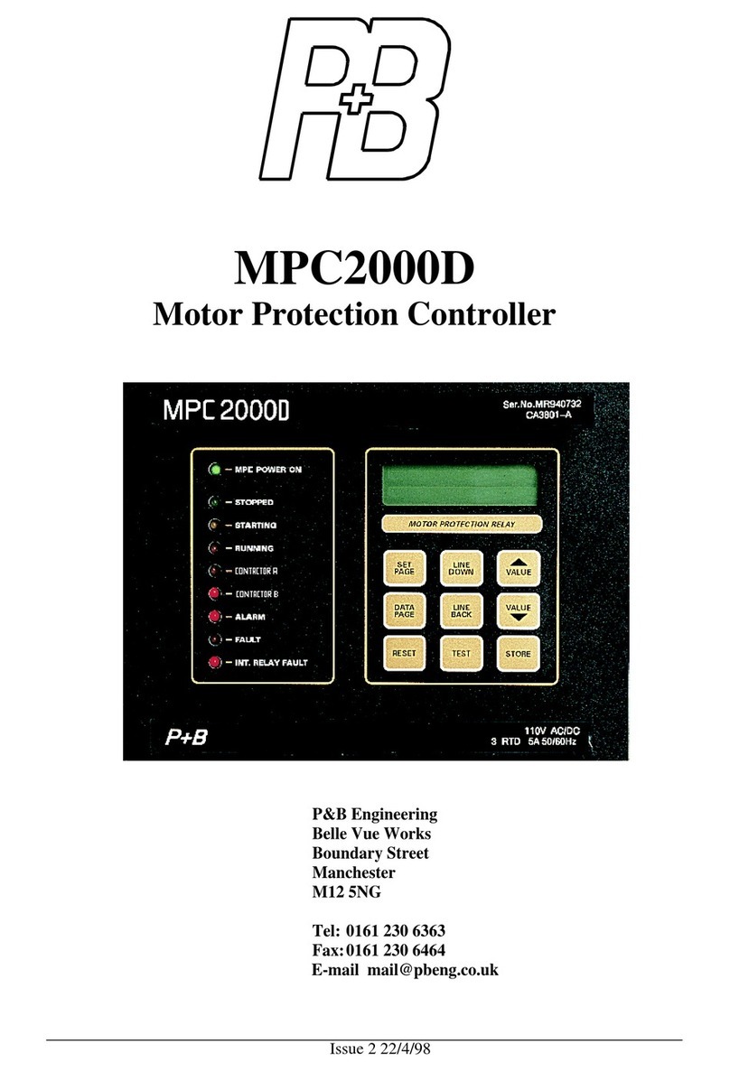 P&B MPC2000D manual