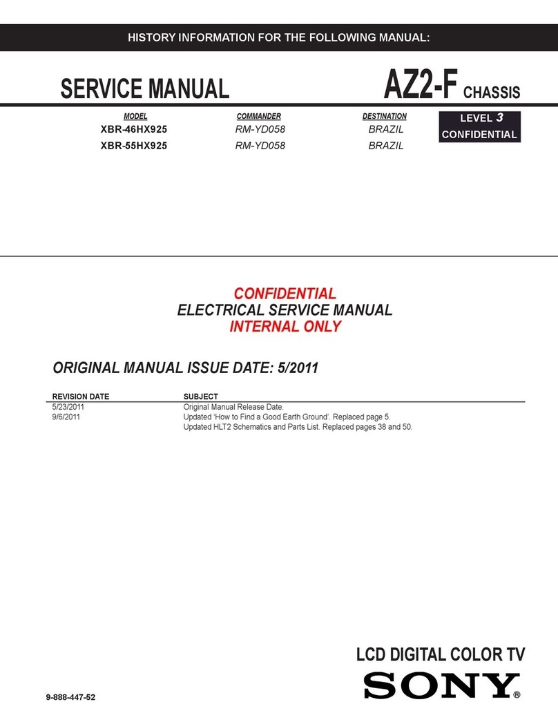 Sony XBR-46HX925 User manual