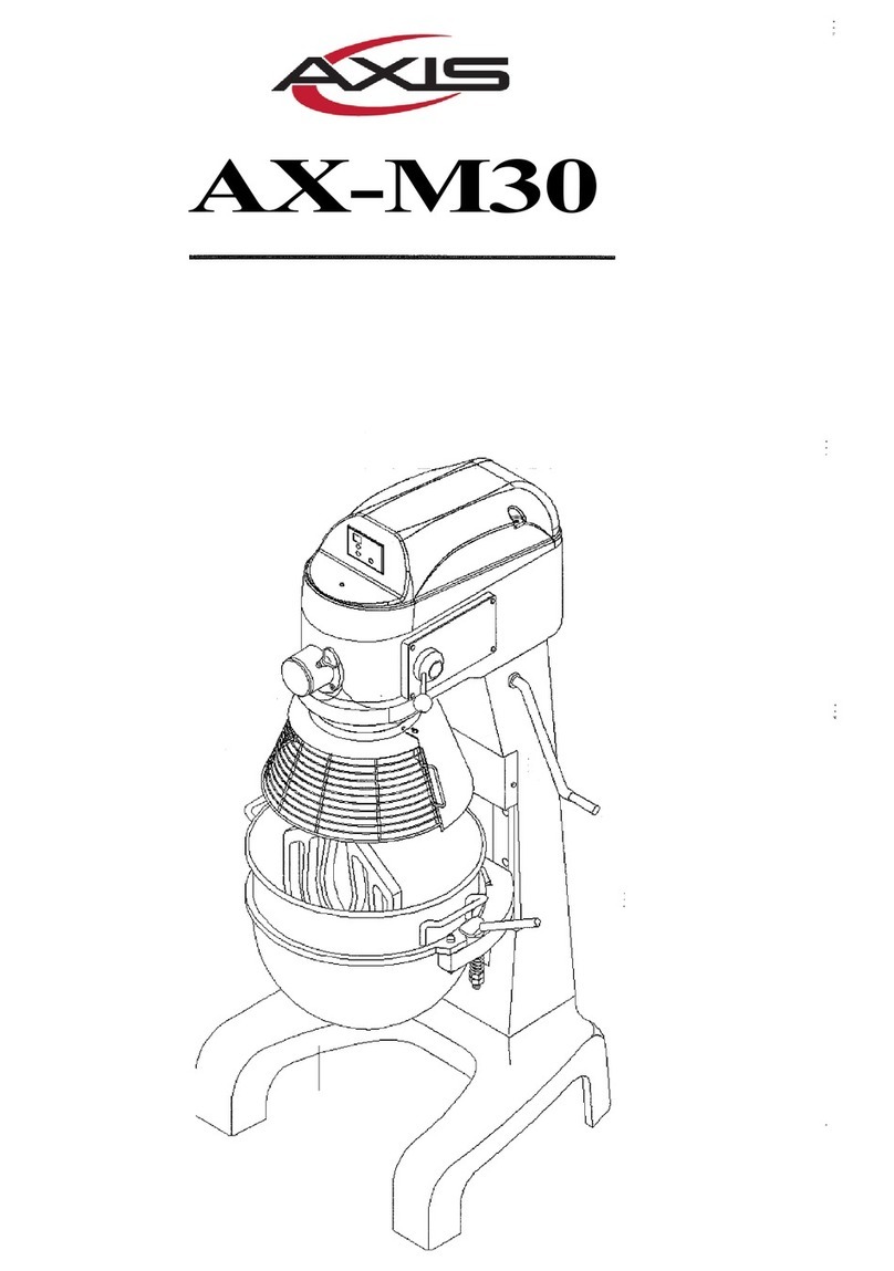 Axis AX-M30 Installation operation and care