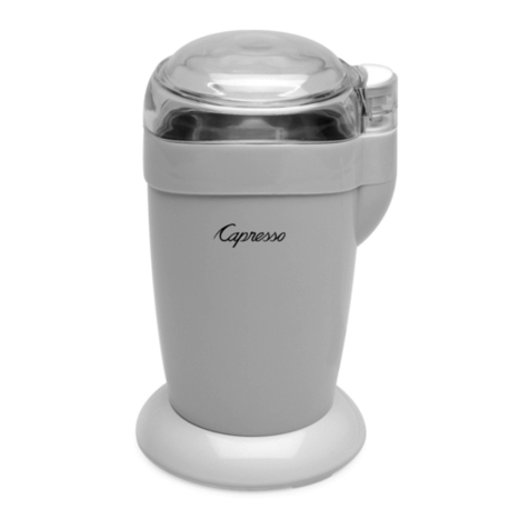 Capresso 504 User manual