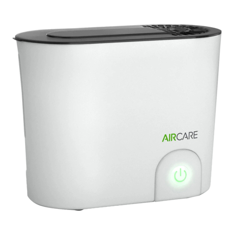 Aircare ARIA instructions