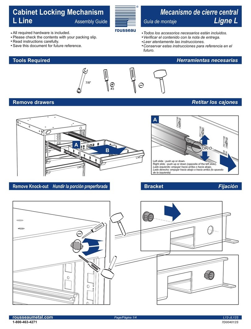 Rousseau L12-JL12S Assembly guide