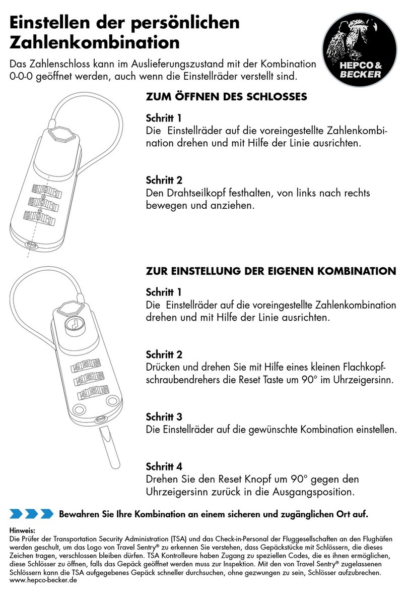 hepco & becker 7105590 User manual