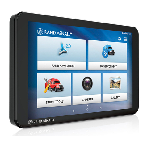 Rand McNally TND TABLET 85 quick start guide