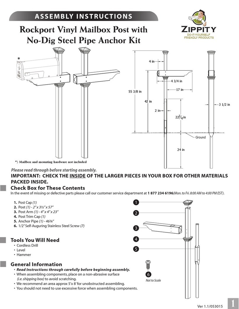 Zippity Rockport User manual