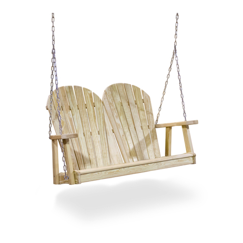 Yard Craft Wood Adirondack Swing Assembly manual Yard Craft Wood Adirondack Swing Assembly manual
