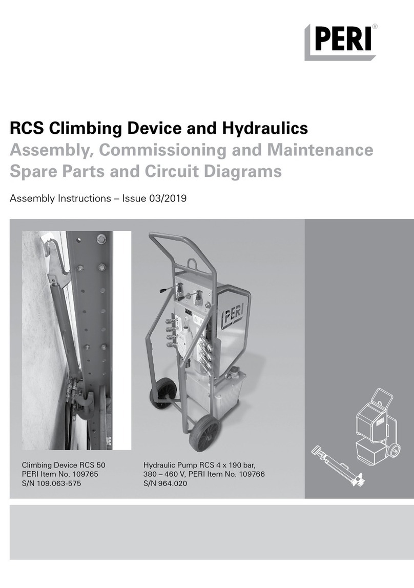 Peri RCS 50 Assembly instructions