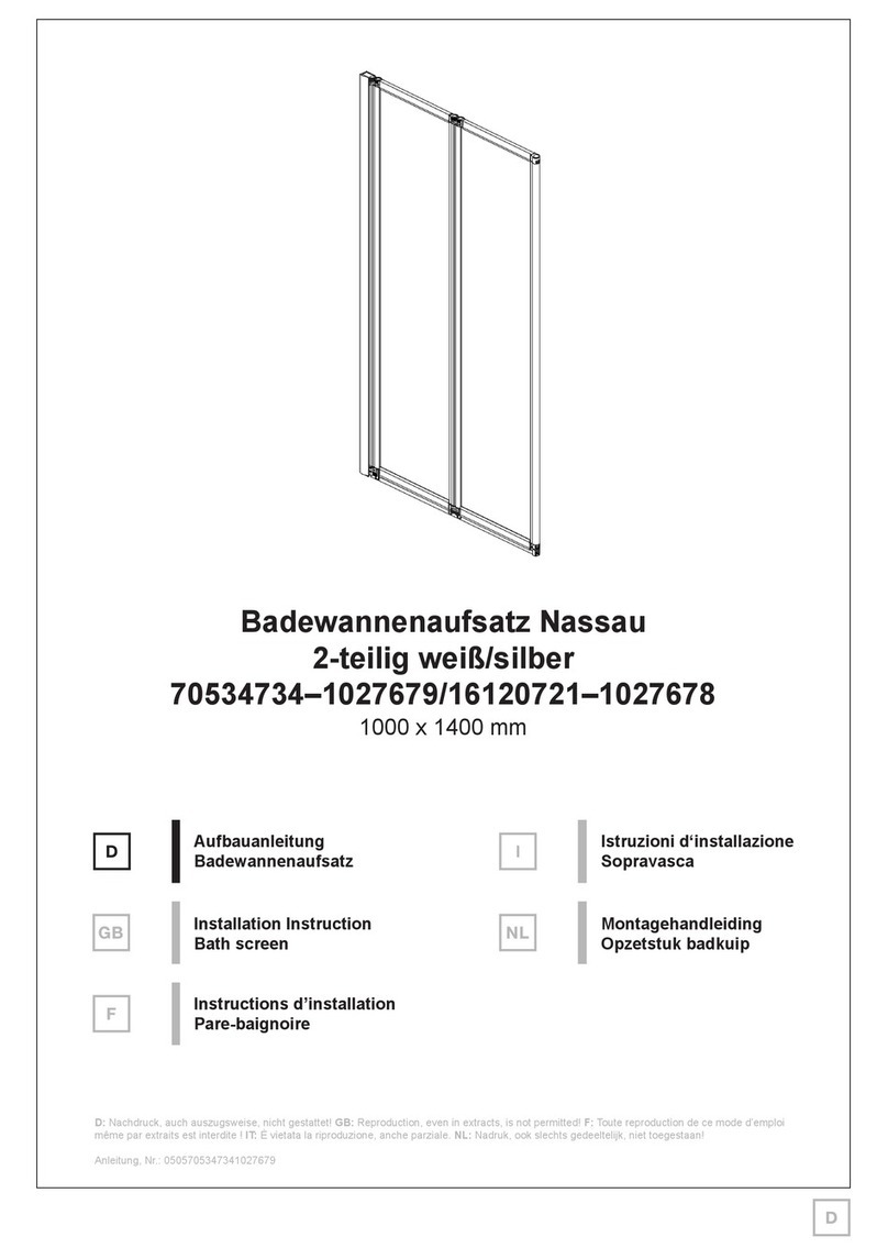 Welltime Nassau 70534734 Installation instruction