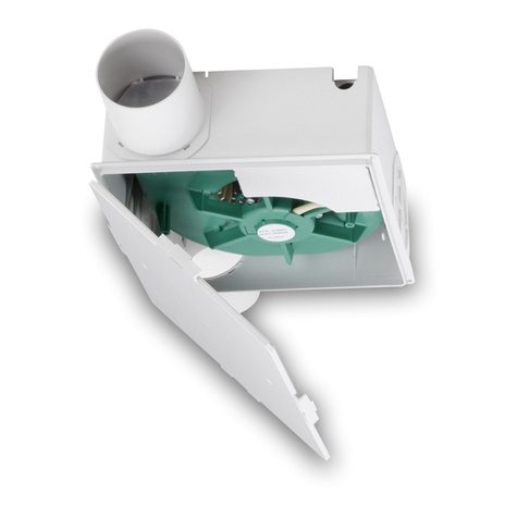 Helios ultraSilence SlimVent SVV 80 Installation and operating instructions
