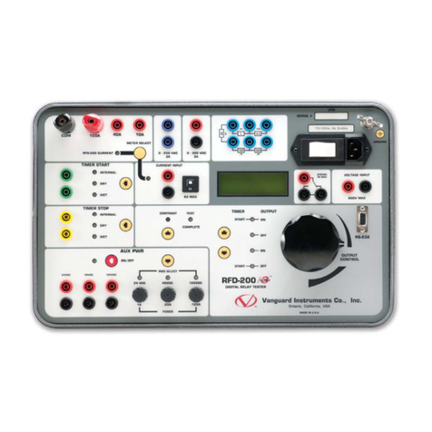 Vanguard Instruments Company RFD-200 S3 User manual
