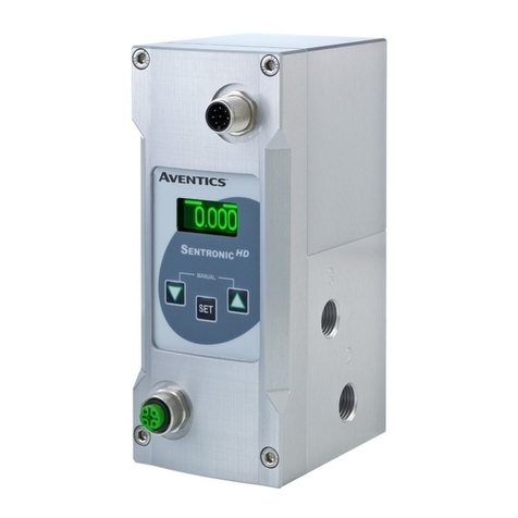 Emerson Aventics SENTRONIC HD 616 Series installation manual
