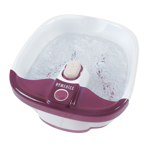 HoMedics FB-55-AU Instruction manual and  warranty information