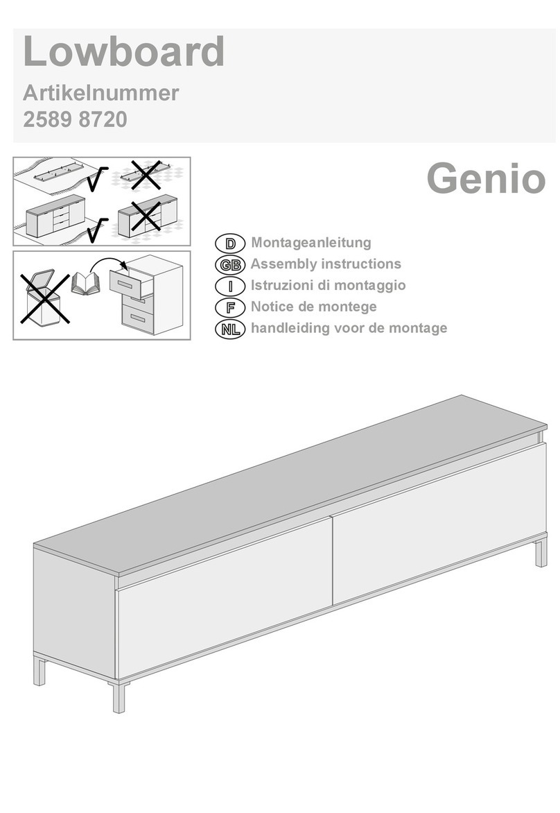 KITALY Genio 2589 8720 Assembly istructions