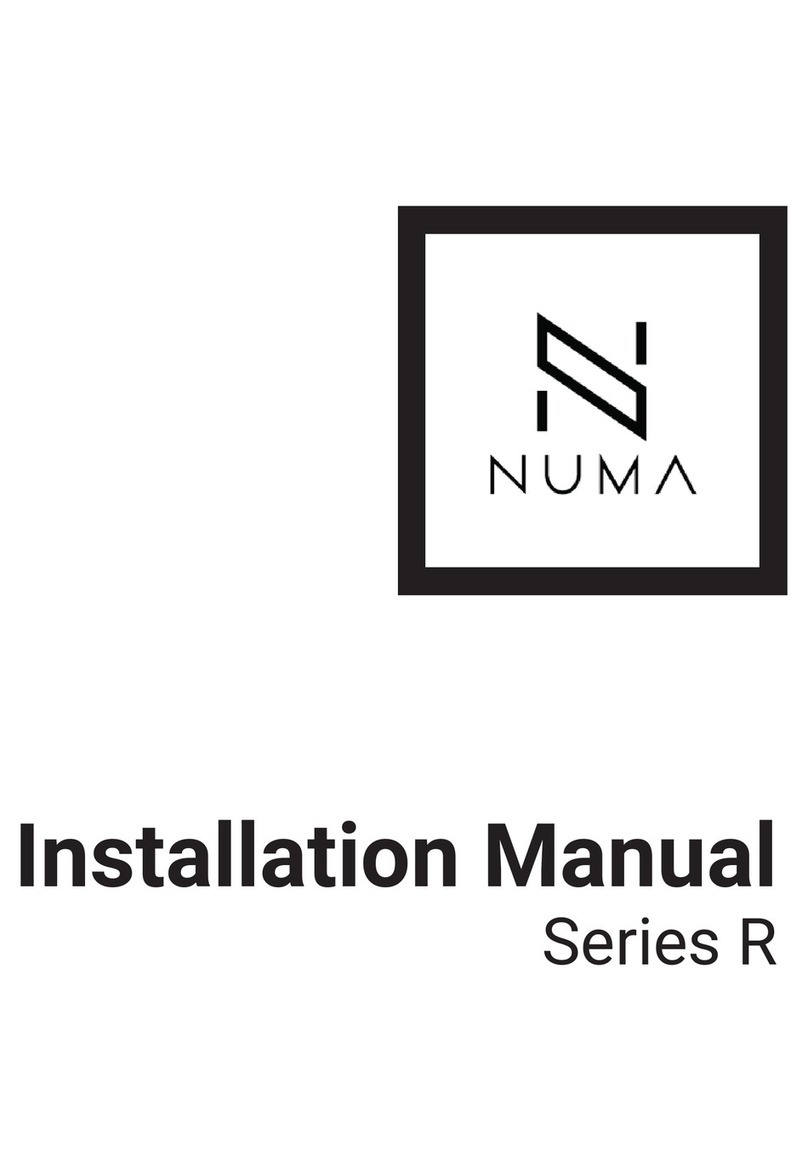 Numa R Series installation manual