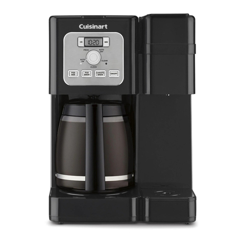 Cuisinart Coffee Center SS-12 User manual
