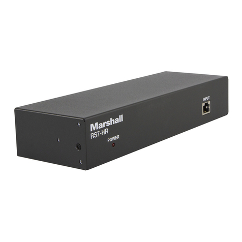 Marshall Amplification RS7-HR installation guide