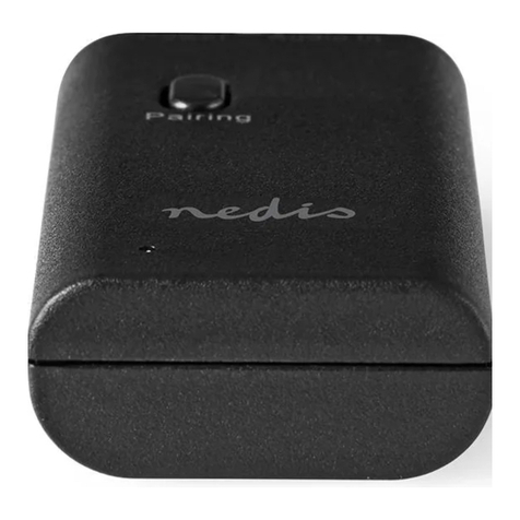 nedis BTTR050BK User manual