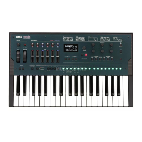Korg opsix User manual