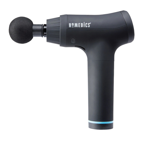 HoMedics Therapist Select Plus Instruction manual and  warranty information