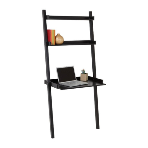The Container Store Linea Leaning Desk User manual