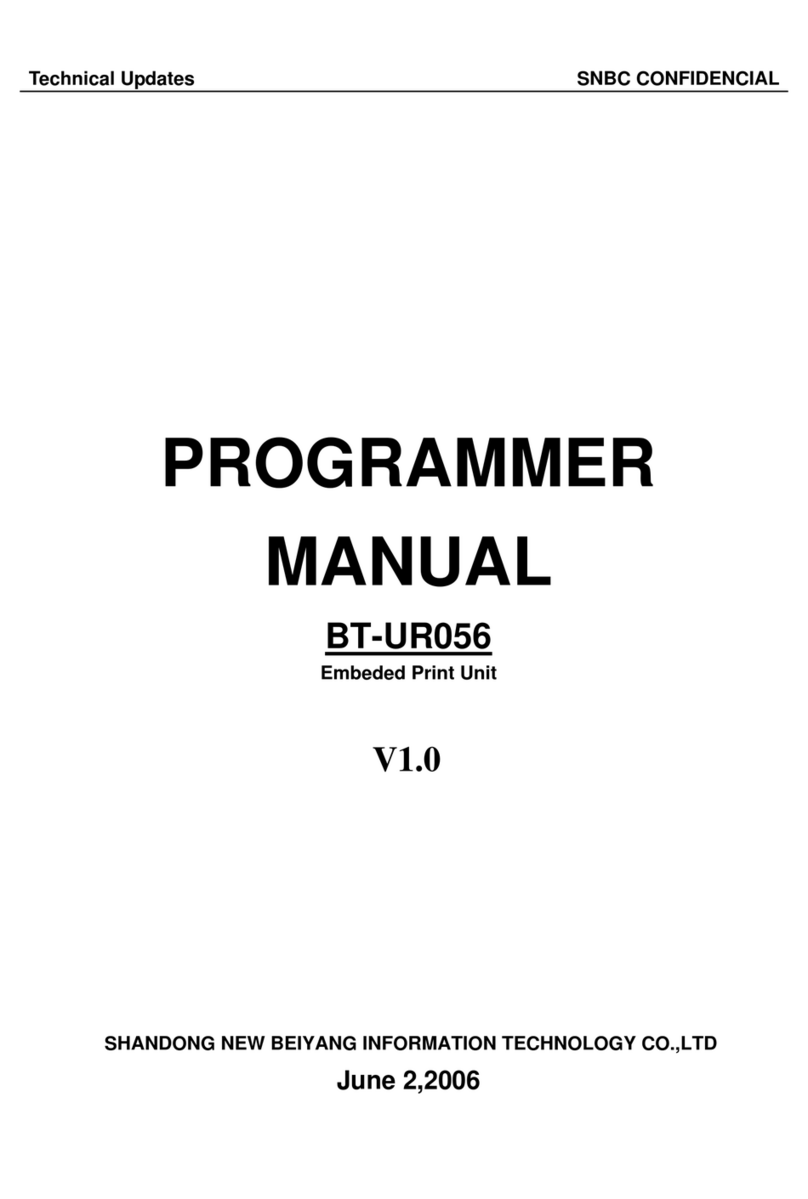 SNBC BT-UR056 Programmer's manual