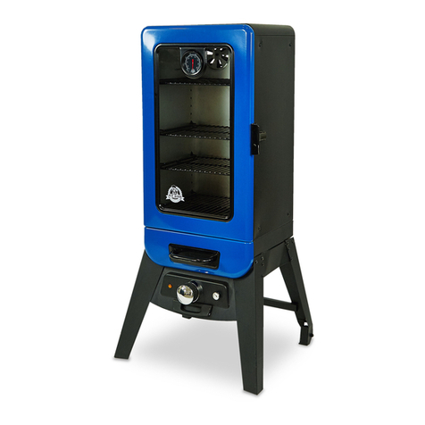Pit Boss BLUE BLAZING 3 Series Assembly and operation