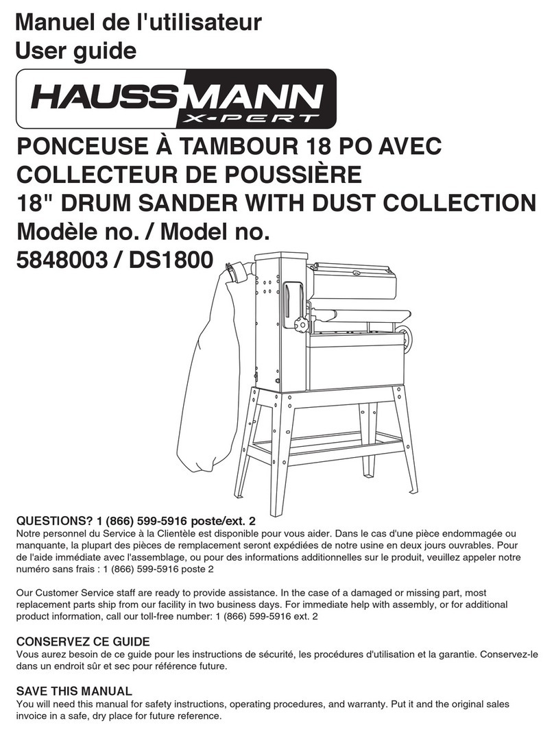 Haussmann Xpert DS1800 user guide