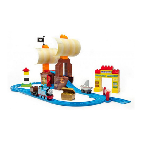 Mega Bloks Thomas & Friends Hidden Treasure Adventure User manual