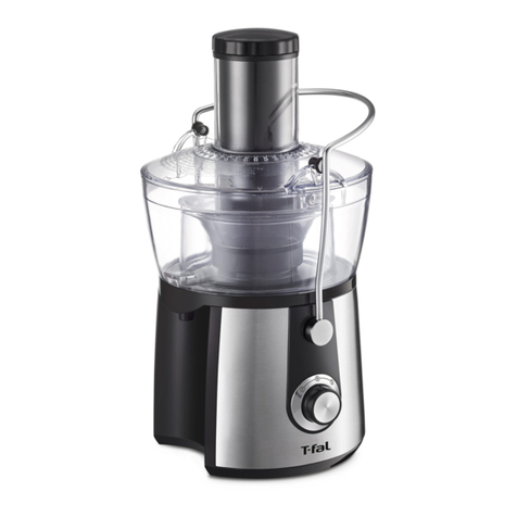 T-Fal Juice Express User manual