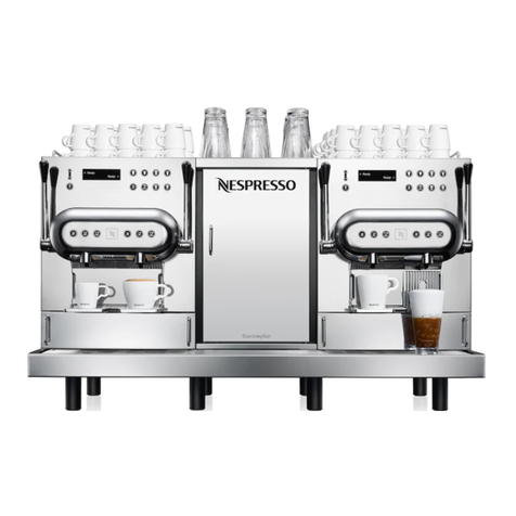 Thermoplan NESPRESSO AGUILA 440 User manual