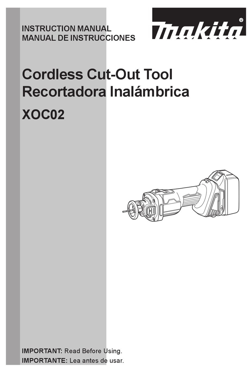 Makita XOC02 instruction manual