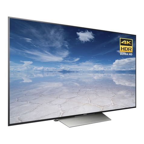 Sony BRAVIA XBR-55X850D User manual