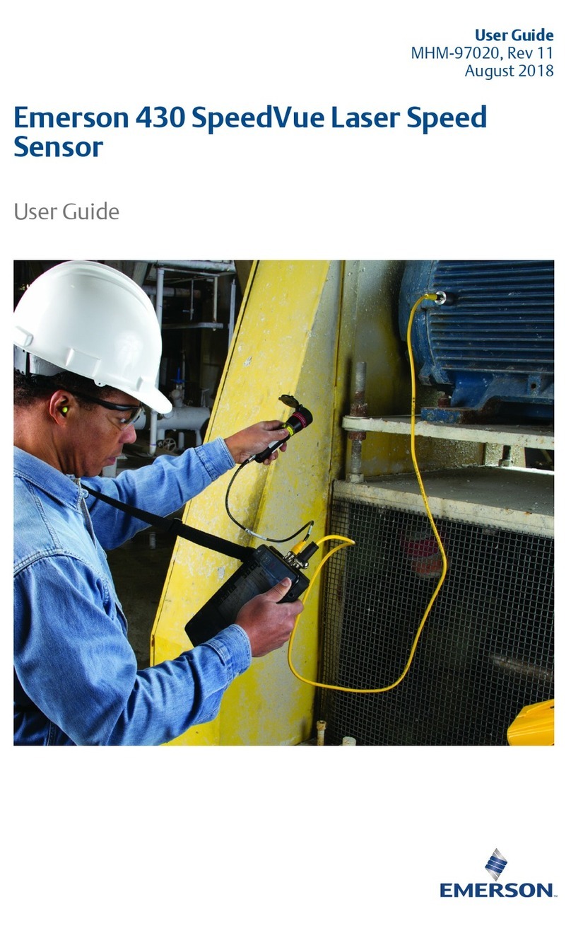 Emerson SpeedVue 430 user guide