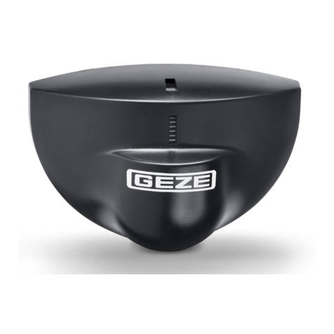 GEZE GC 304 R User manual