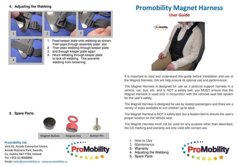 ProMobility Magnet Harness user guide
