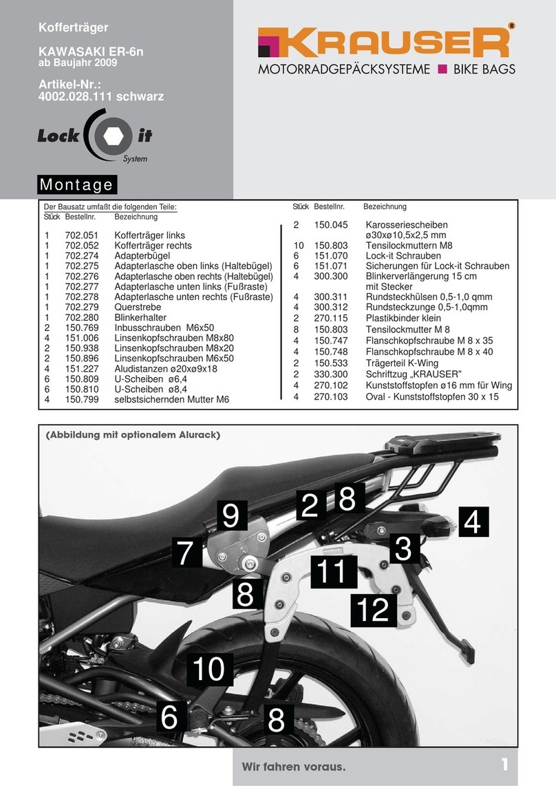 Krauser 4002.028.111 Assembling instructions