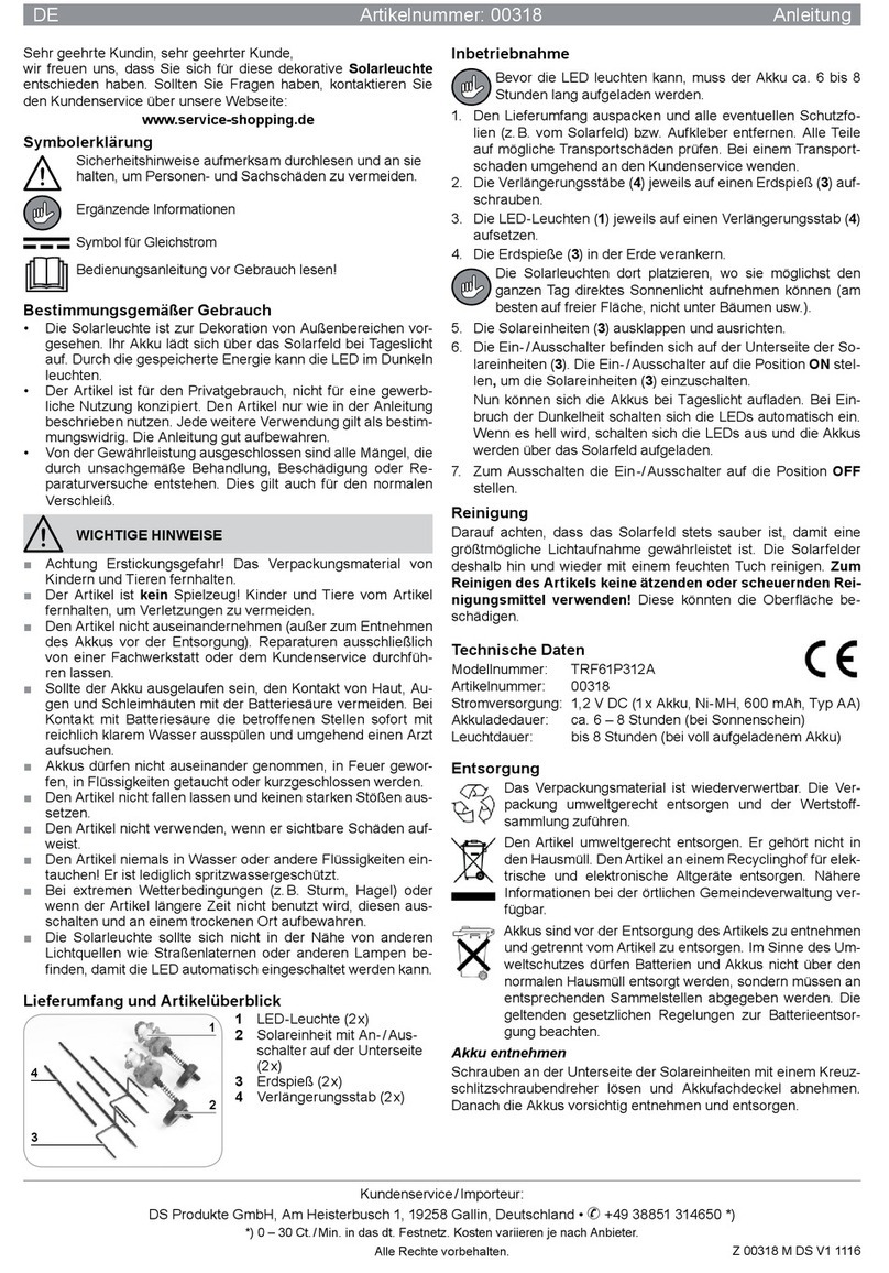 easymaxx TRF61P312A User manual