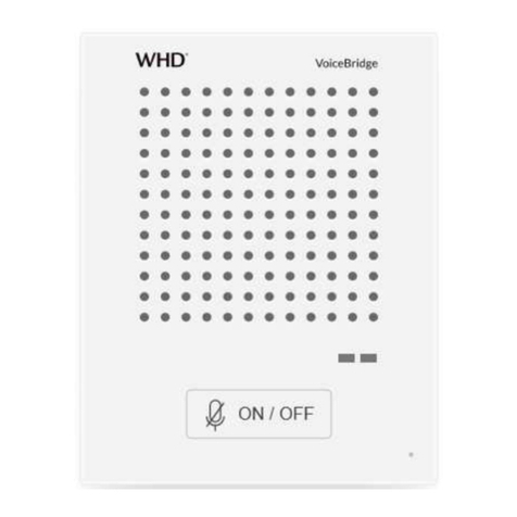 WHD VoiceBridge VBI10 LED manual