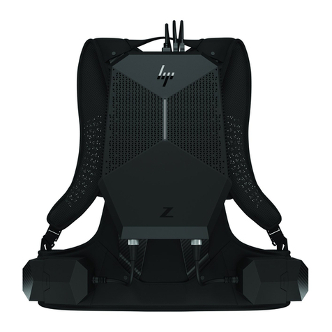 HP VR BACKPACK Setup