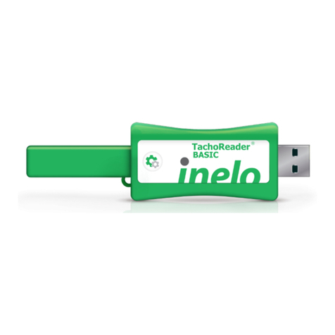 inelo TachoReader Basic Operation instructions