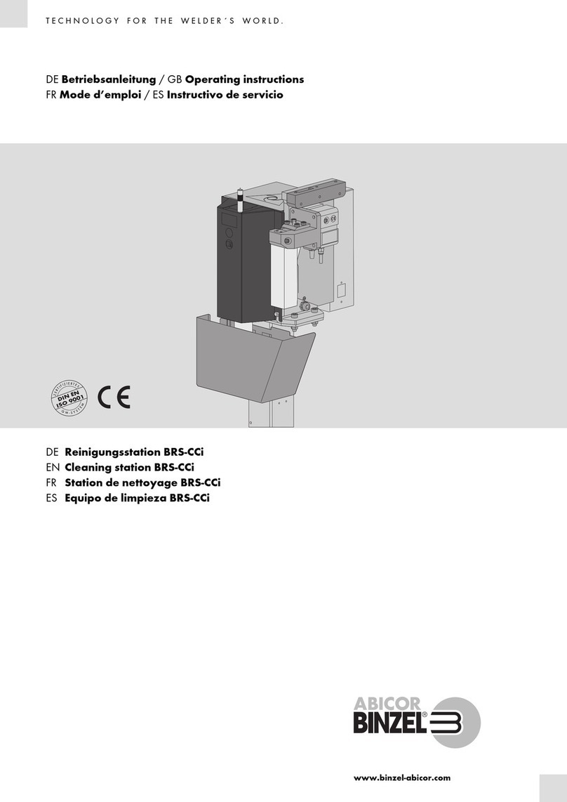 Abicor Binzel BRS-CCi operating instructions
