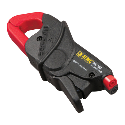 Chauvin Arnoux AEMC MN352 User manual