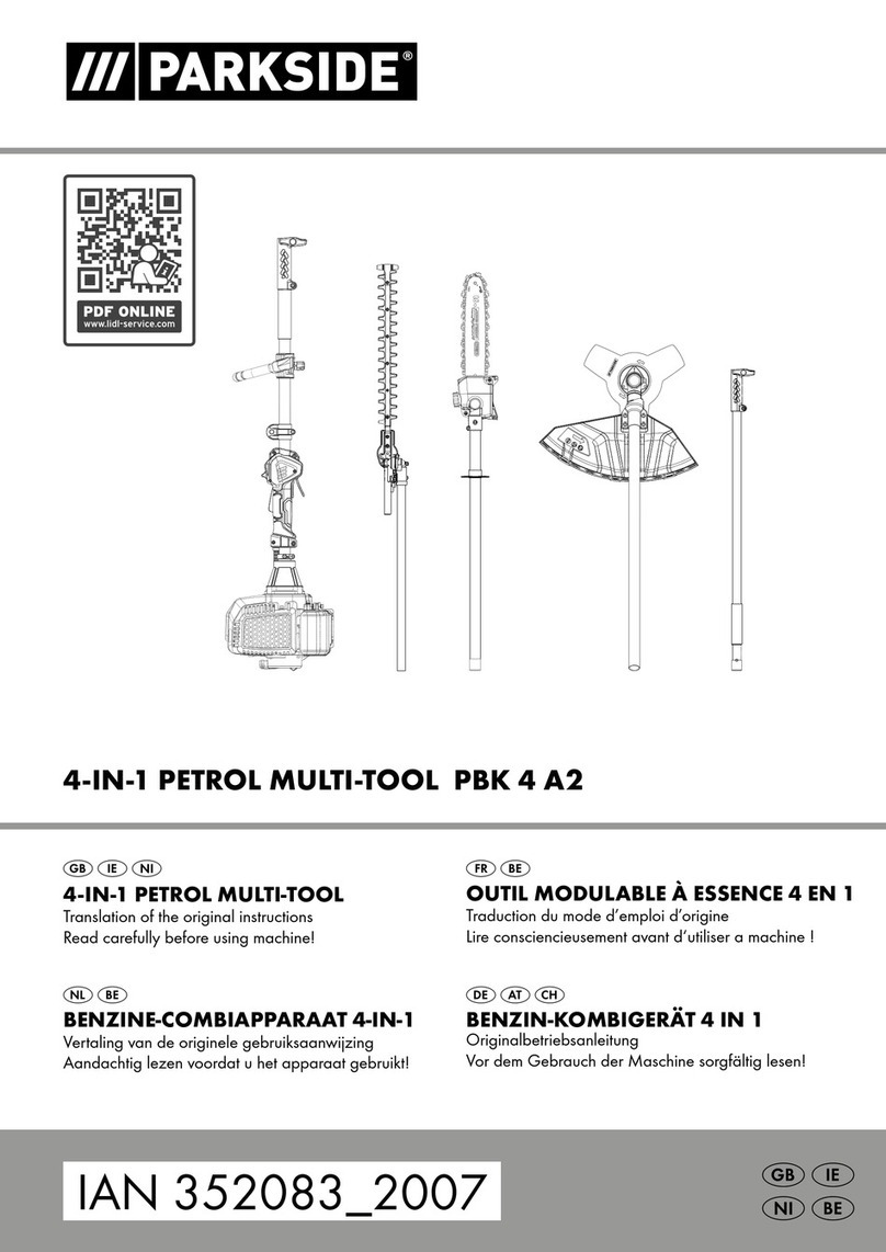 Parkside PBK 4 A2 Translation of the original instructions