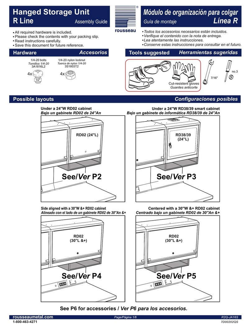 Rousseau R2Q-JA16S Assembly guide