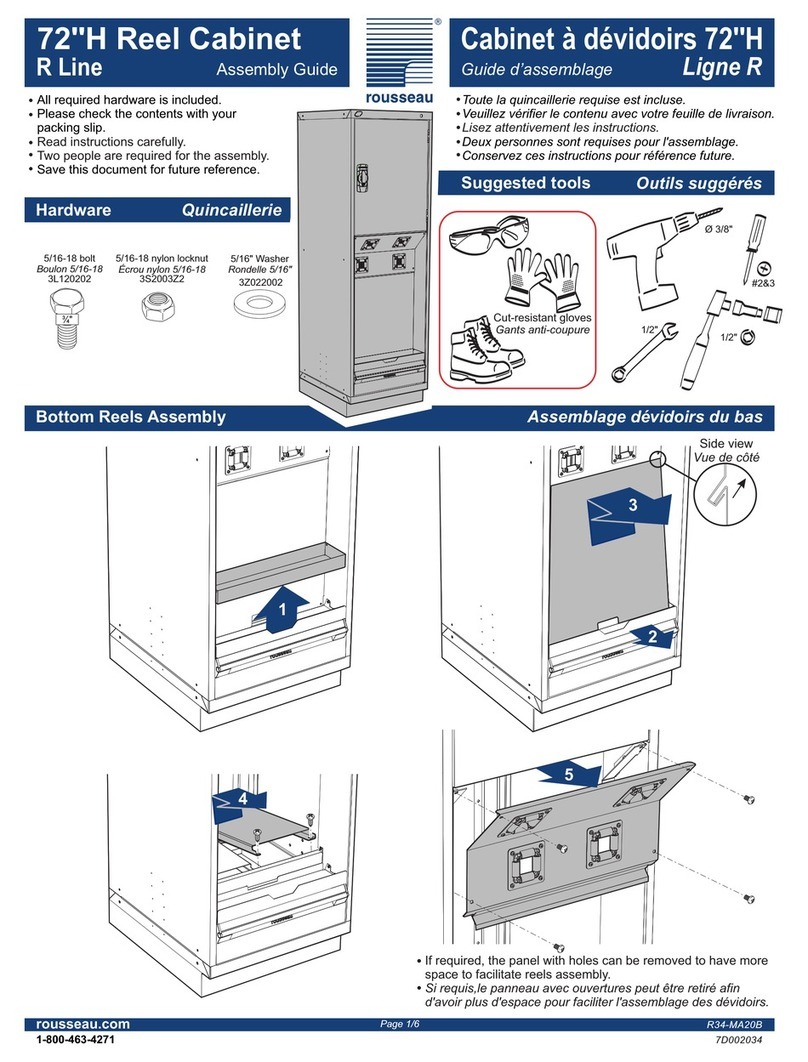 Rousseau R34-MA20B User manual