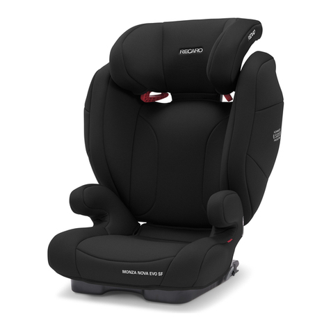 RECARO Monza Nova 2 Seatfix User manual