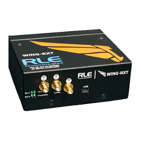 RLE Technologies Falcon WiNG-RXT Communications guide