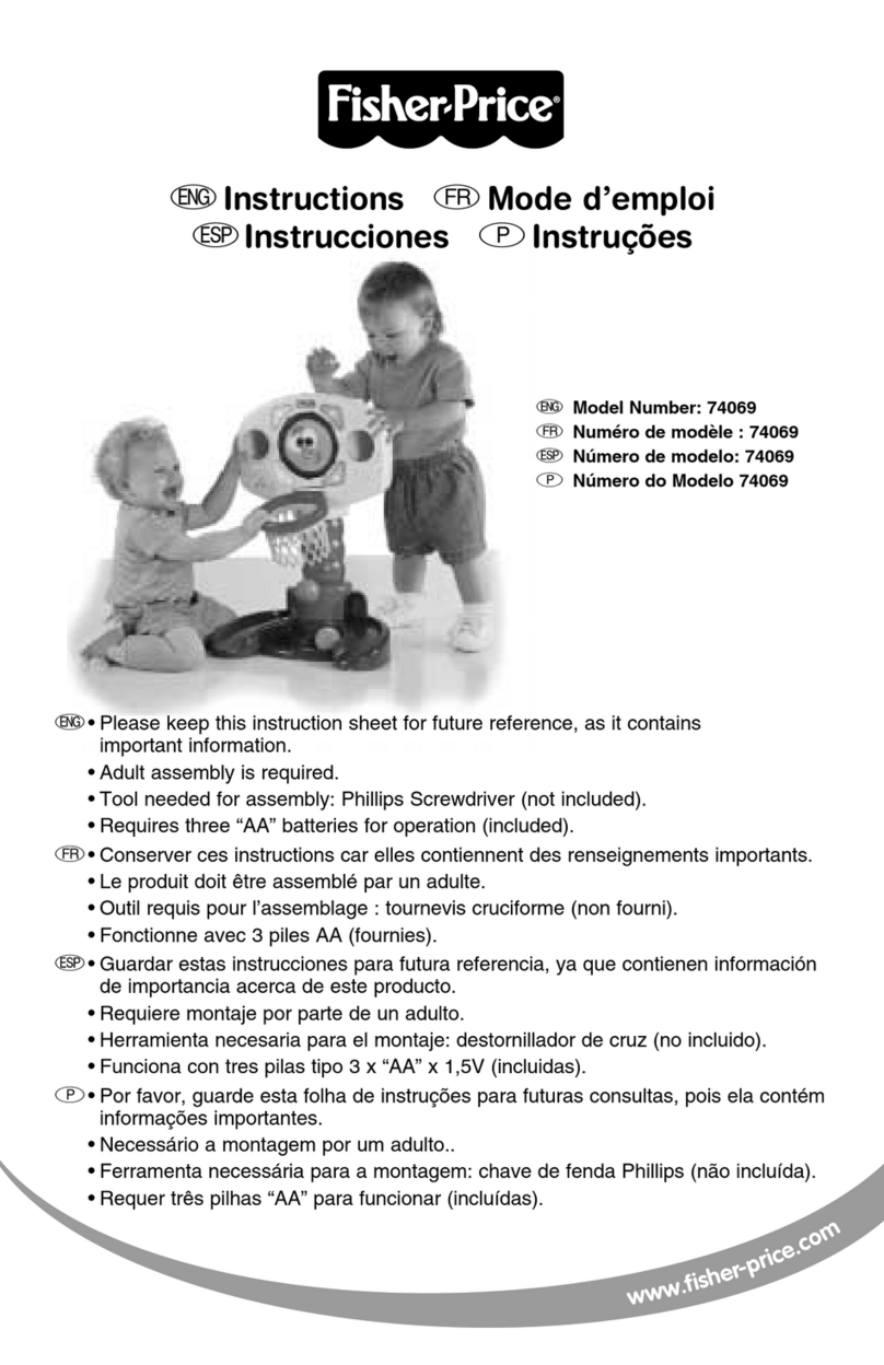 Fisher-Price 74069 User manual