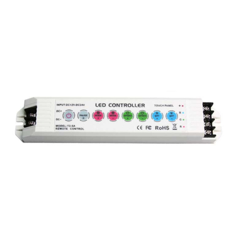 LED World T3-5A User manual