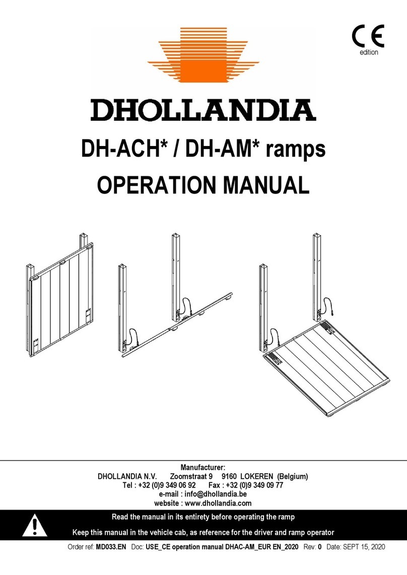 Dhollandia DH-ACH Series Operation manual